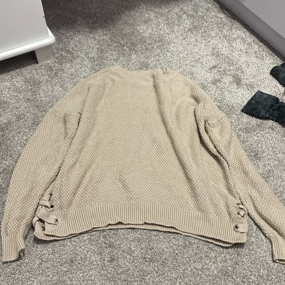 Tan sweater